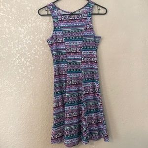 A Size Medium Mudd Summer Printed Dress